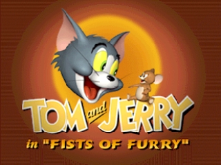 Tom and Jerry in Fists of Furry (USA) Title Screen